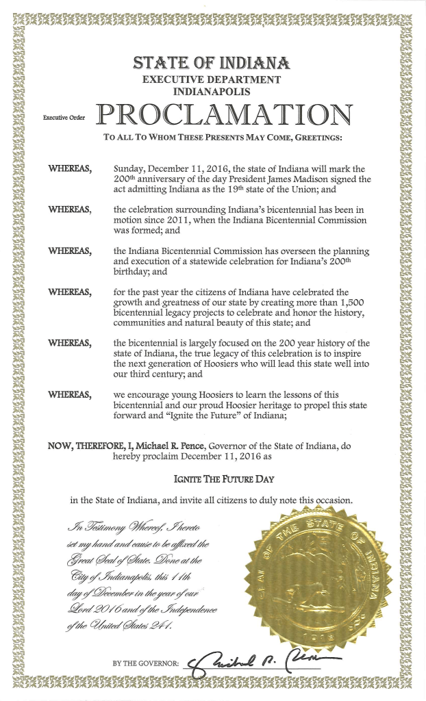 Photo Supplied / Indiana Governors Office