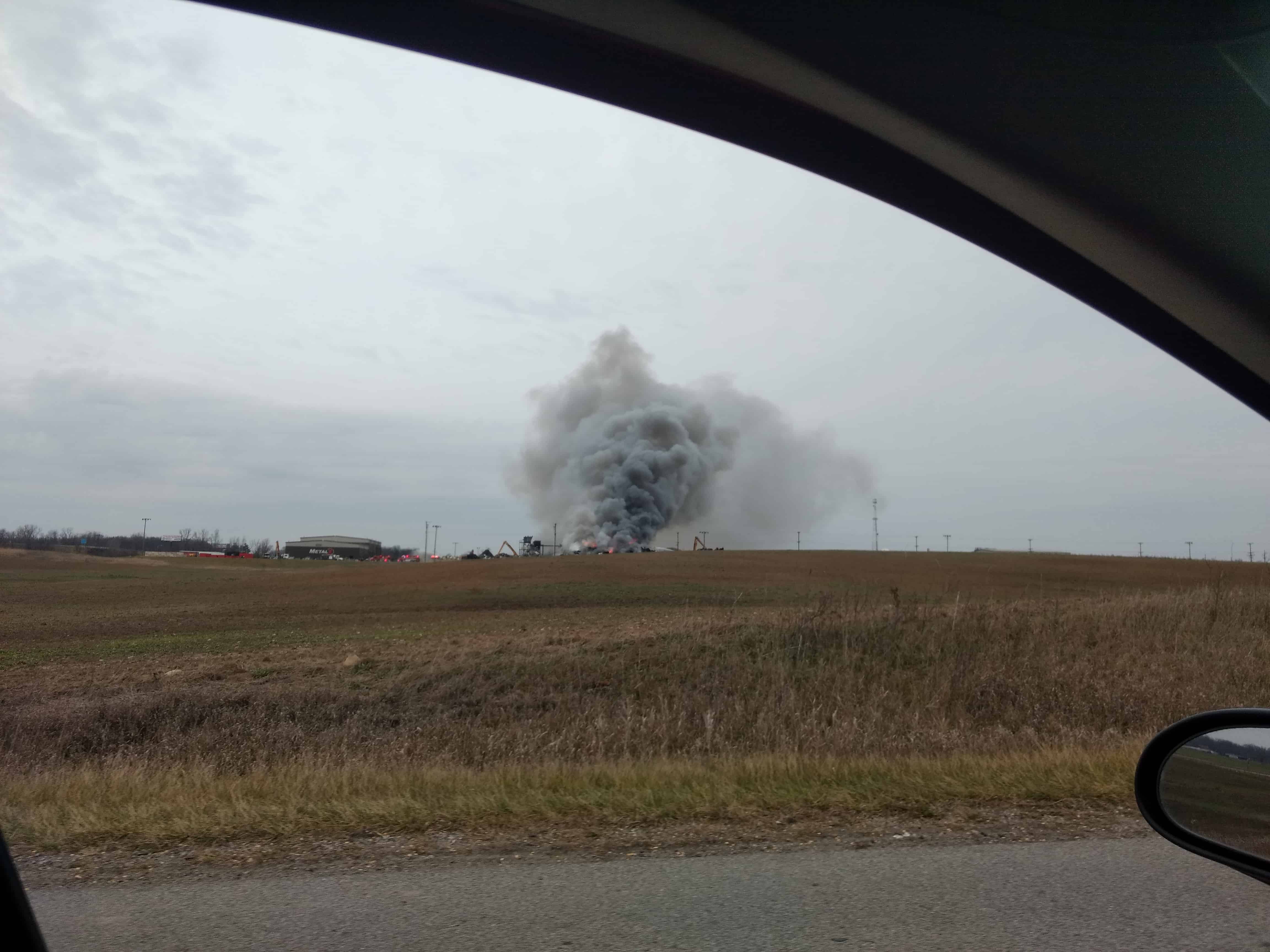 UPDATE: Crews respond to fire at MetalX, cause unknown - WOWO 1190 AM | 107.5 FM4608 x 3456